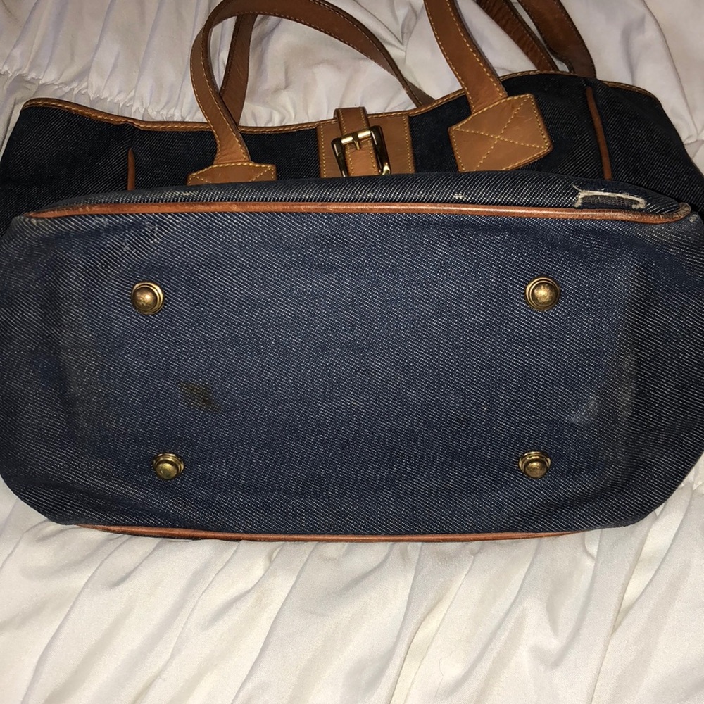 Dooney& Bourke denim purse - Picture 5 of 7